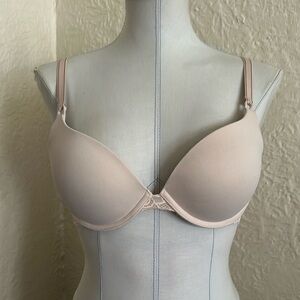Soma Embraceable Enchanting Lace Push Up Bra 34C Cream